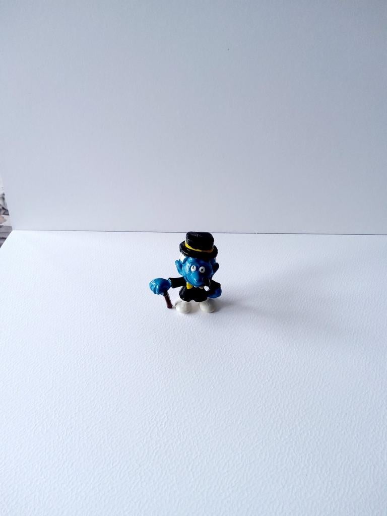 Miljonair Plagiaat Smurf, Ophalen of Verzenden, Zo goed als nieuw, Poppetje, Figuurtje of Knuffel