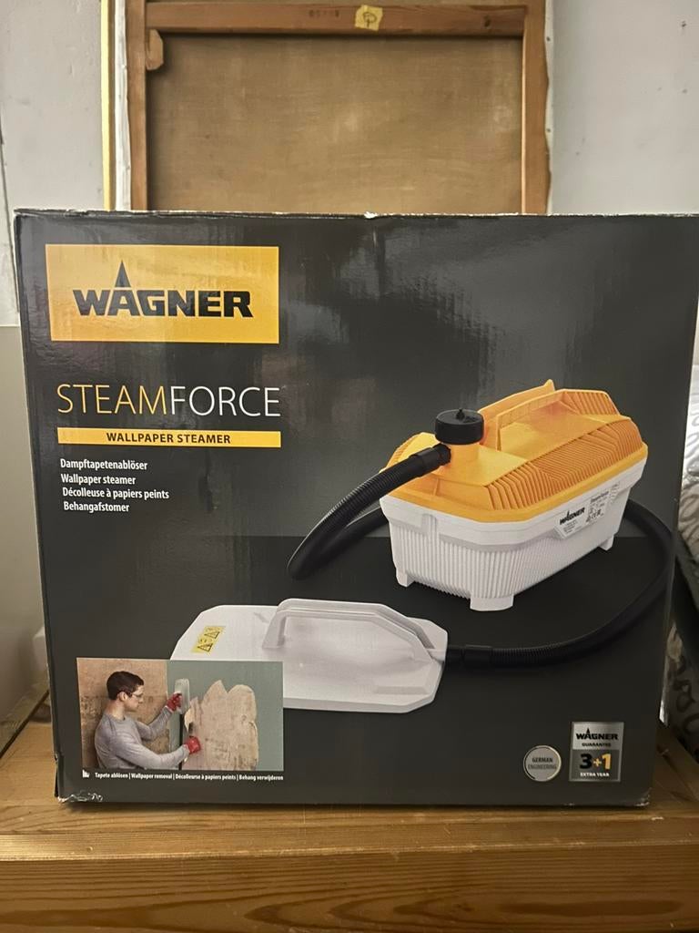 Wagner steamforce behang stomer, Elektronische apparatuur, Stoomapparaten, Ophalen, Zo goed als nieuw