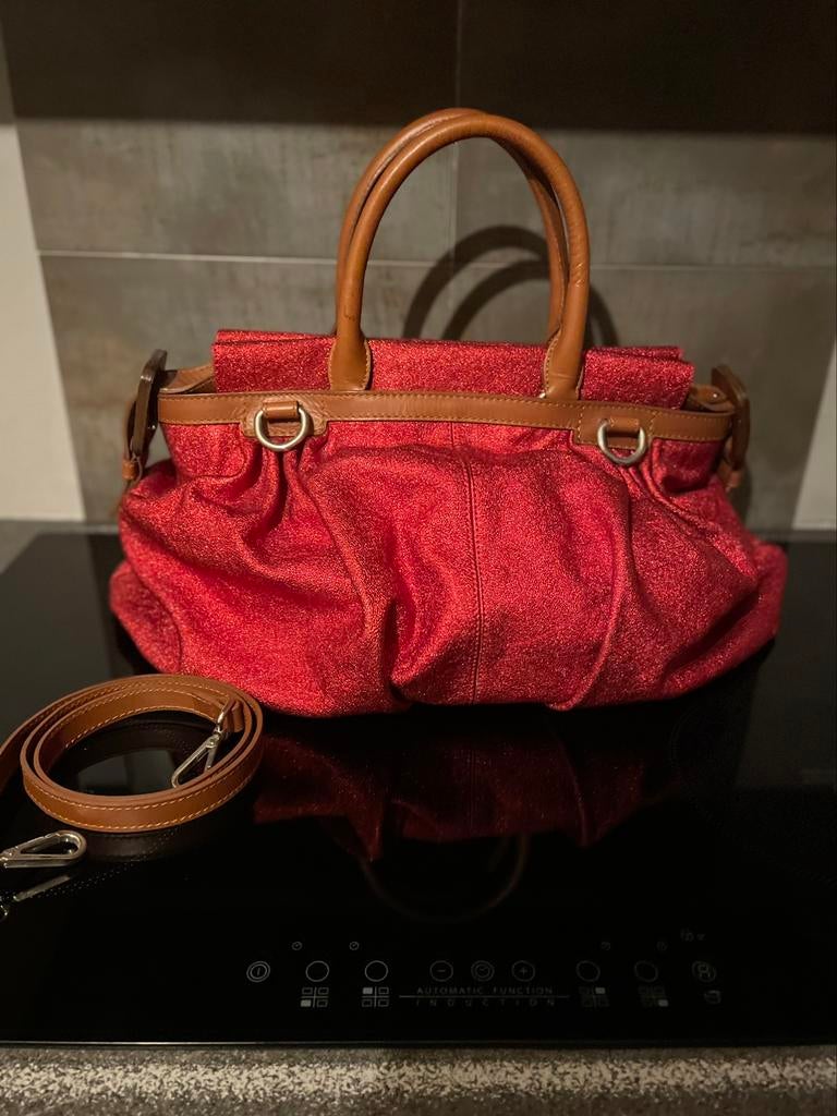 Handtas ( zak ) dolce &cabbana, Handtassen en Accessoires, Ophalen of Verzenden, Zo goed als nieuw, Rood
