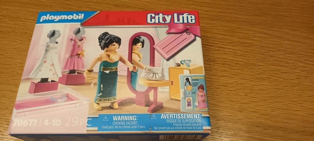 Playmobil 70677 set cadeau boutique de mode, Enlèvement, Comme neuf, Ensemble complet