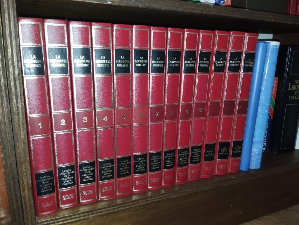 Encyclopédie La Dernière Guerre en 13 volumes, Deuxième Guerre mondiale, Enlèvement, COLLECTIF, Général
