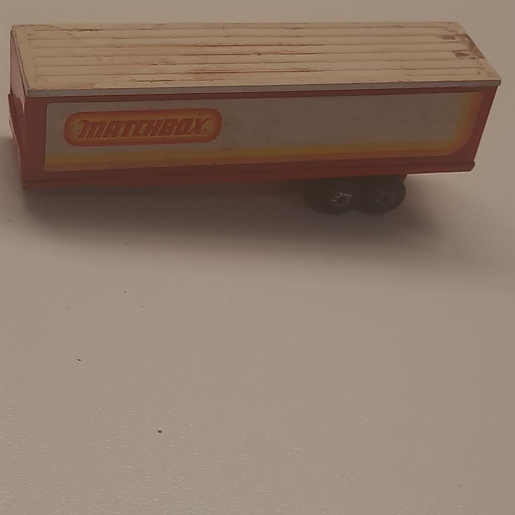 MATCHBOX SUPERFAST UK : ARTICULATED TRAILER*VINTAGE*, Ophalen, Gebruikt, Overige typen, Matchbox