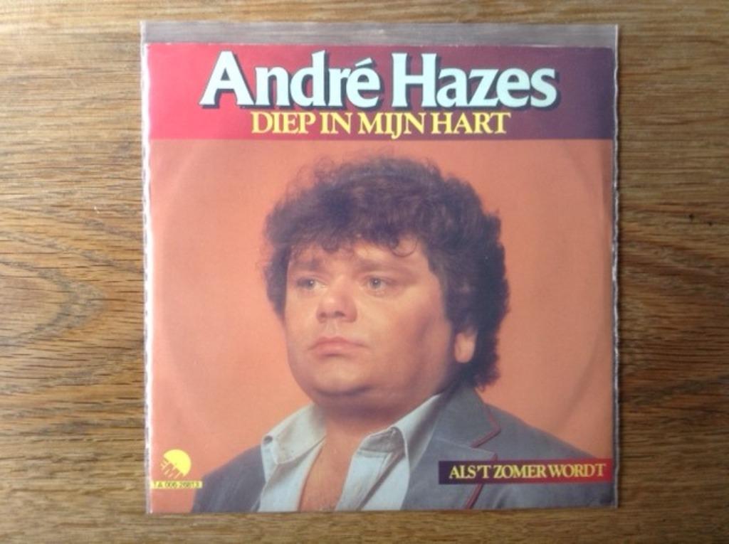 single andre hazes, Cd's en Dvd's, Vinyl Singles, Ophalen of Verzenden, Nederlandstalig