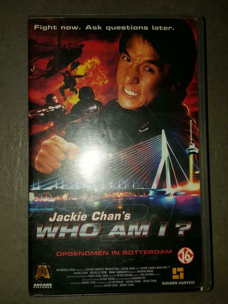 Jackie Chan Who am I VHS, Ophalen of Verzenden, Gebruikt