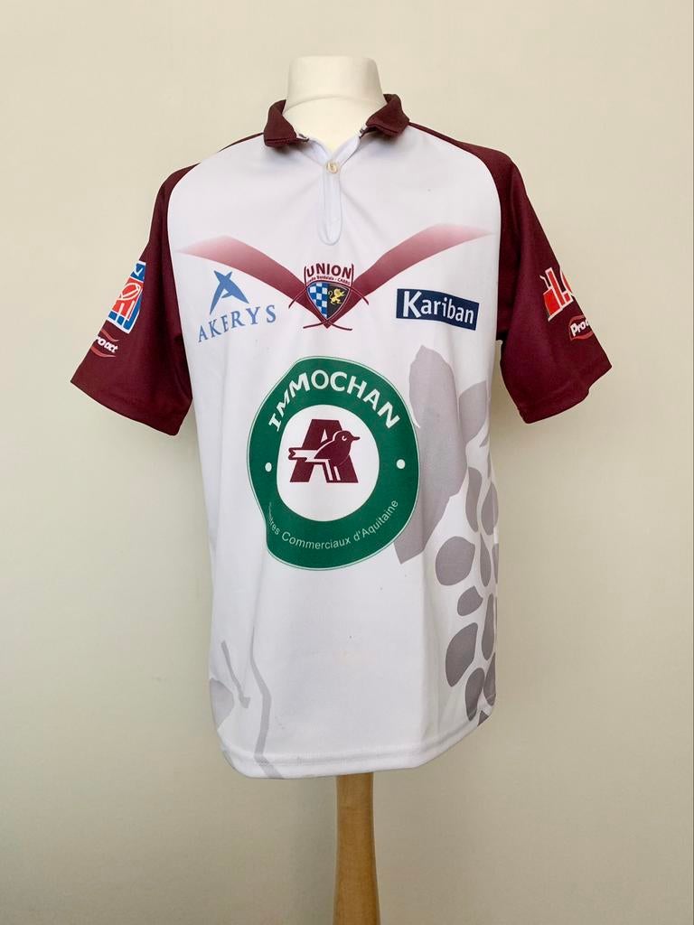Club athlétique Bordeaux Bègles Gironde 2000s #33 rugby, Sport en Fitness, Rugby, Gebruikt, Kleding