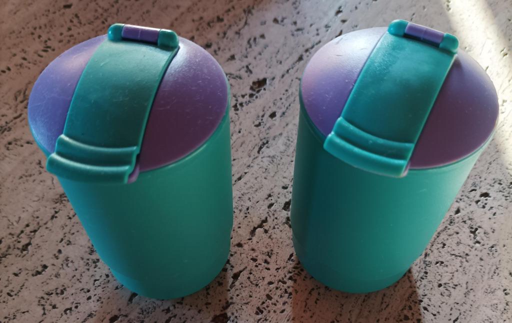 Tupperware drinkbekers, Huis en Inrichting, Keuken | Tupperware, Ophalen, Gebruikt, Groen, Beker of Kan