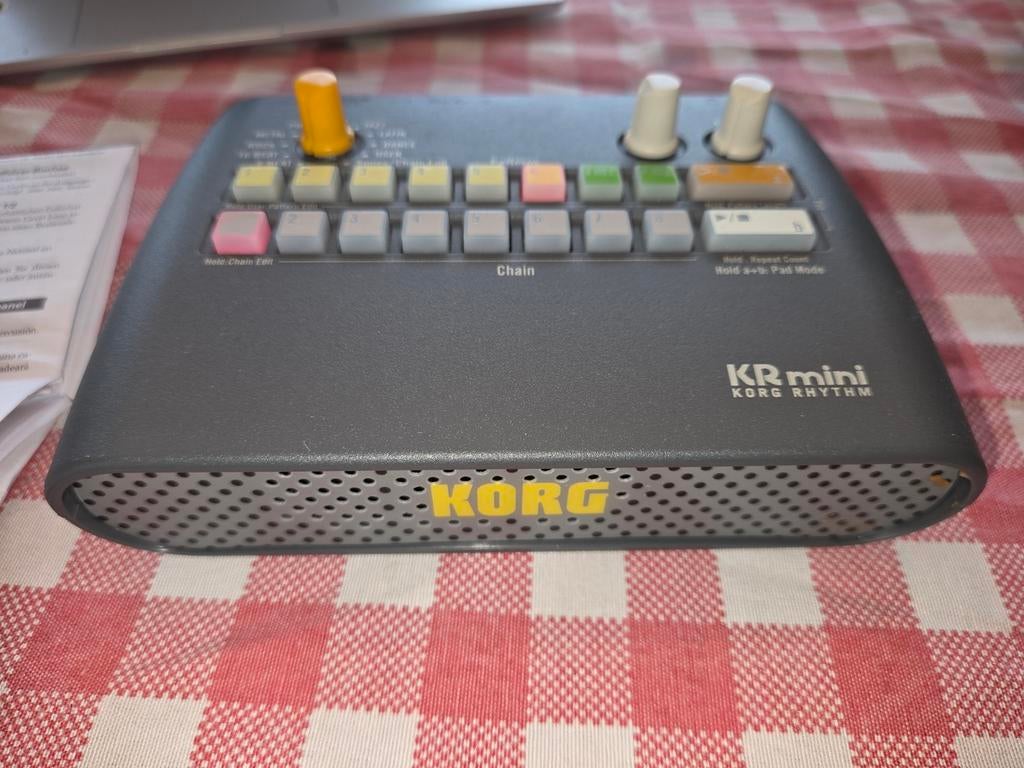 Korg digitale drum KR mini, Ophalen of Verzenden, Zo goed als nieuw, Korg