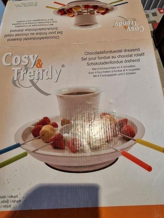 Chocoladefondue toestel nieuw, Elektronische apparatuur, Ophalen of Verzenden, Nieuw