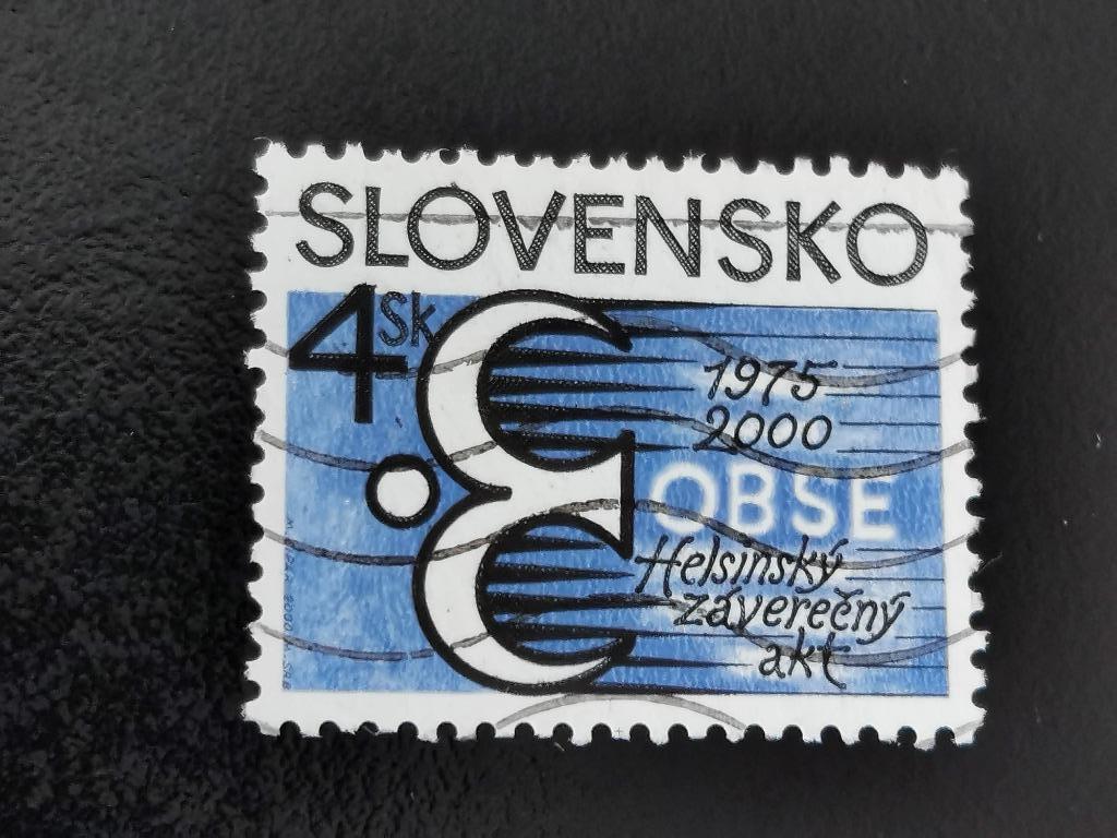 Slovaquie 2000 - Sécurité et coopération en Europe, oiseau, Enlèvement ou Envoi, Autres pays, Affranchi