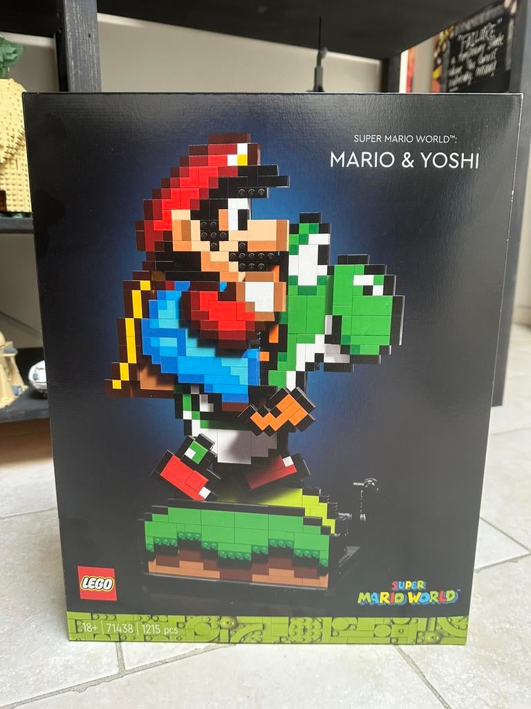 Lego 71438 mario & yoshi nieuw, Ophalen of Verzenden, Zo goed als nieuw, Lego