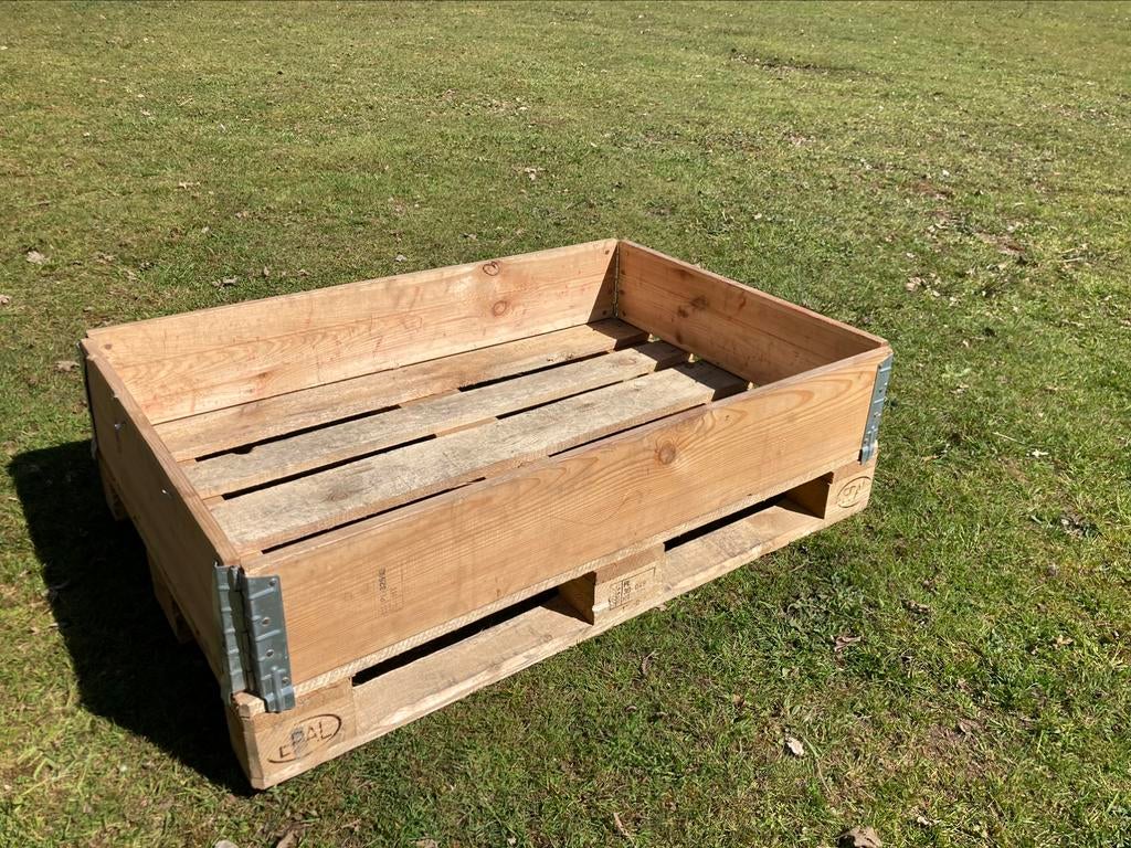Europaletten opzetranden, Doe-het-zelf en Bouw, Ophalen of Verzenden, Zo goed als nieuw, Pallet