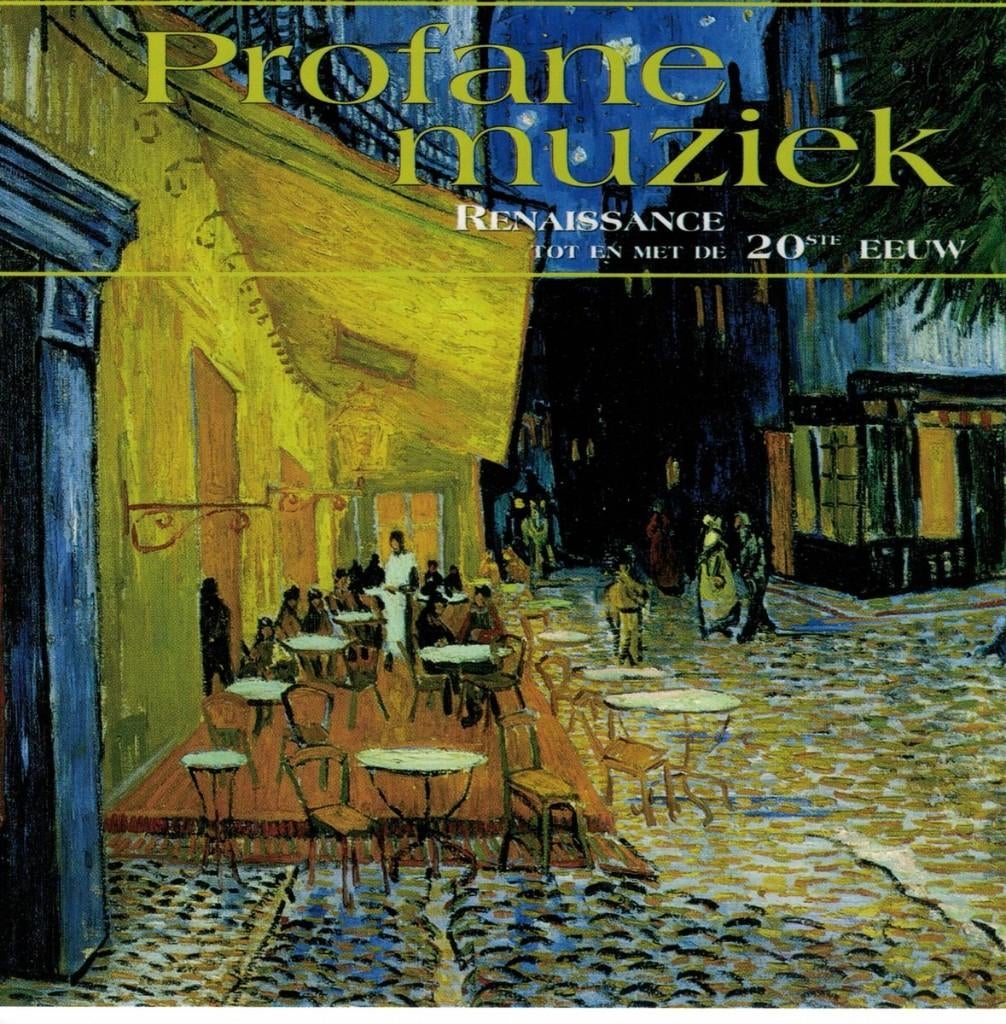 Profane muziek - van renaissance tot en met de 20ste eeuw, CD & DVD, CD | Compilations, Enlèvement ou Envoi, Comme neuf, Classique