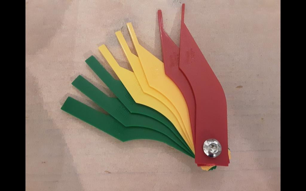 Outils pour mesurer l’état des plaquettes de frein, Envoi, Neuf