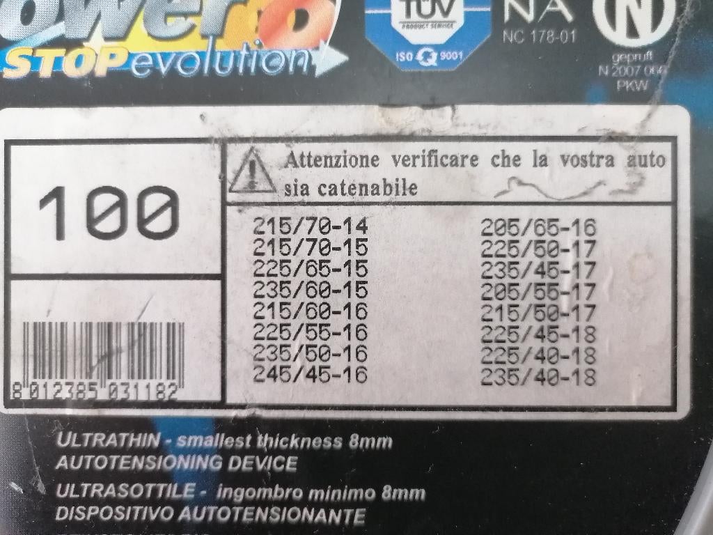 Sneeuwketting Maggi 14' 15' 16' 17' 18', Auto diversen, Sneeuwkettingen, Ophalen, Zo goed als nieuw