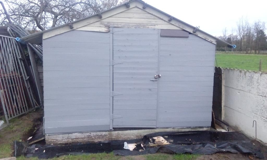 tuinhuis 3X2, Tuin en Terras, Tuinhuis, Zonder ramen, Hout, Ophalen