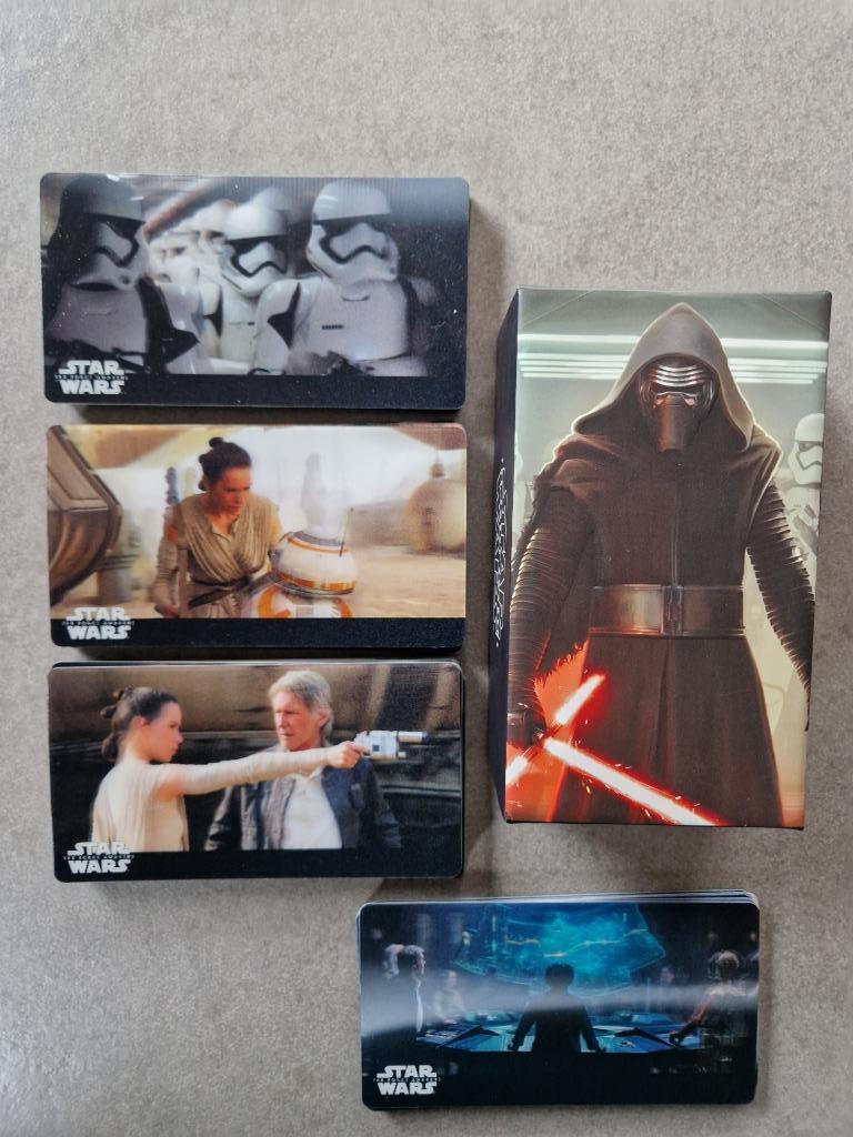 Star Wars Topps Trading cards 3D 3DI The Force Awakens set, Enlèvement ou Envoi, Comme neuf, Autres types
