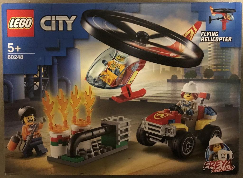 LEGO 60248 City Fire Helicopter Response, Ophalen of Verzenden, Nieuw, Complete set, Lego
