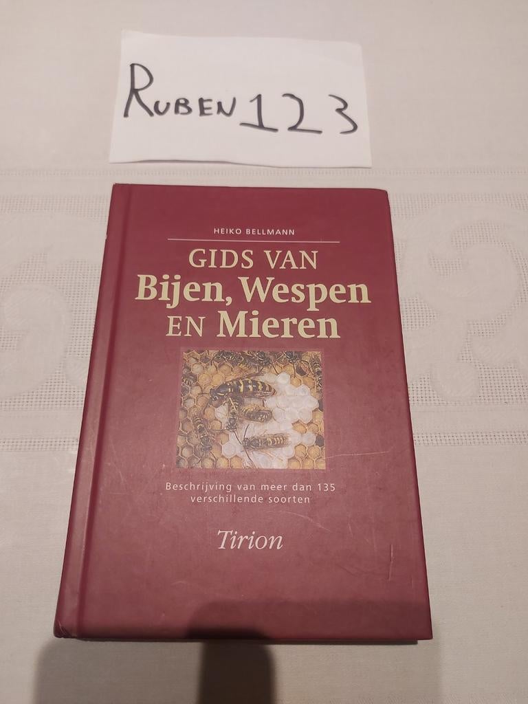 H. Bellmann - Gids van bijen, wespen en mieren, Boeken, Natuur, Ophalen of Verzenden, H. Bellmann