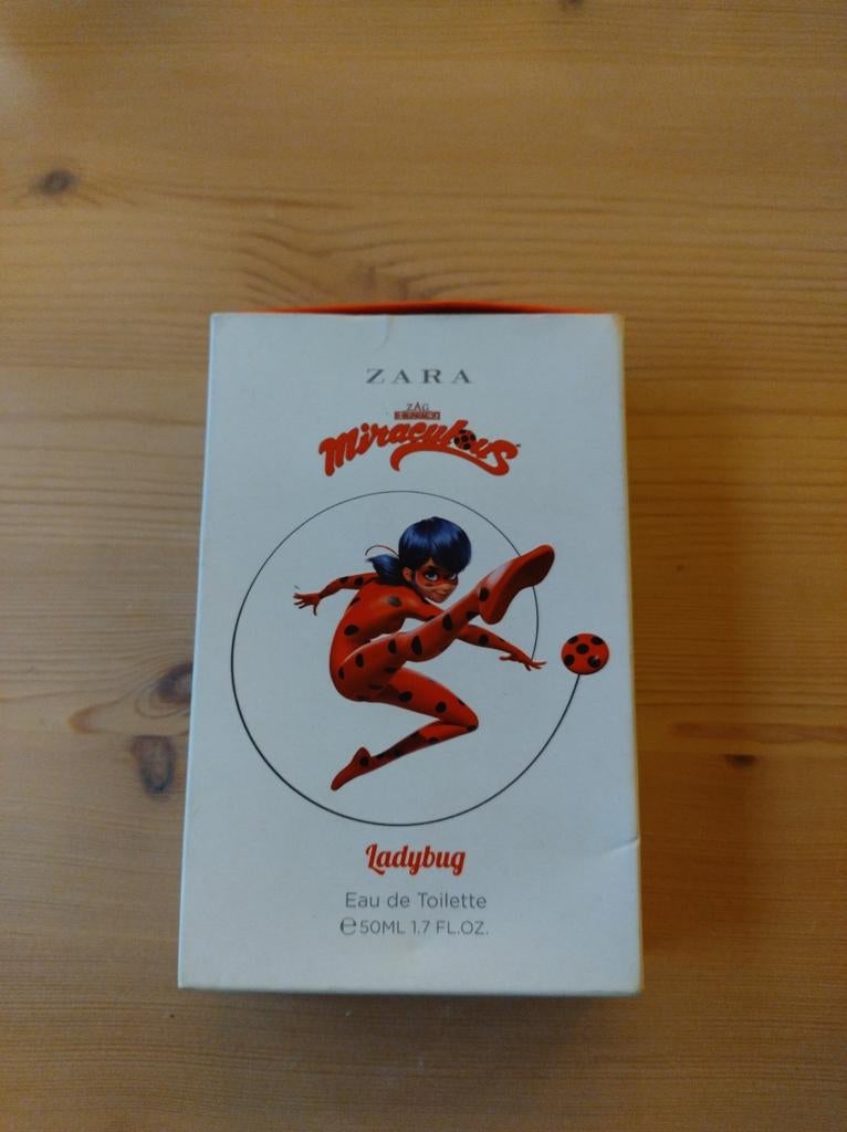 Eau de toilette Zara miraculous Ladybug, Ophalen of Verzenden, Zo goed als nieuw
