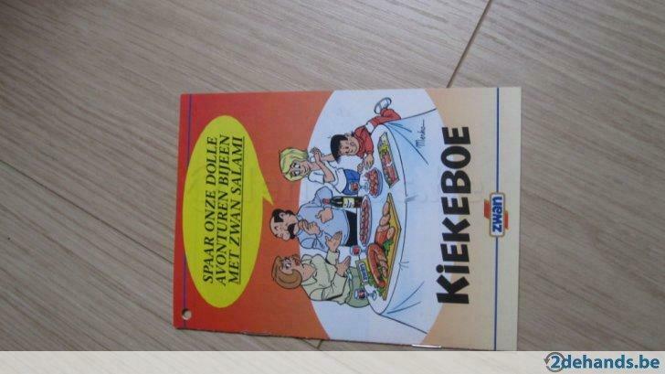 Kiekeboe spaarkaart Zwan-aktie, Verzamelen, Ophalen of Verzenden, Nieuw
