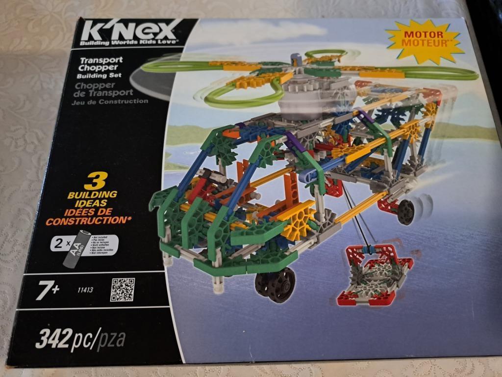 Knex transport chopper, Enlèvement