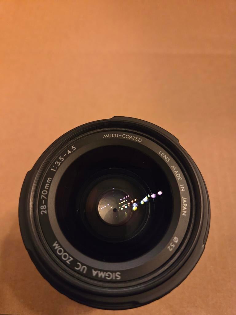 Sigma UC zoom lens Multi coated 28-70mm 1:3.5-4.5, Ophalen of Verzenden, Zo goed als nieuw