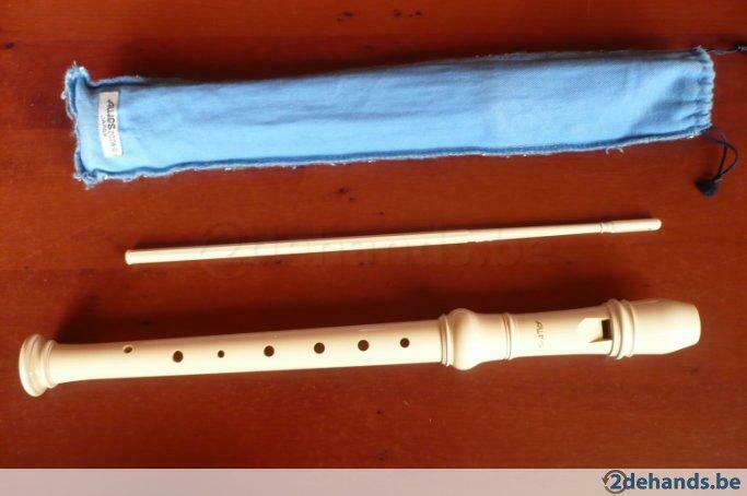 blokfluit in hout, Muziek en Instrumenten, Gebruikt