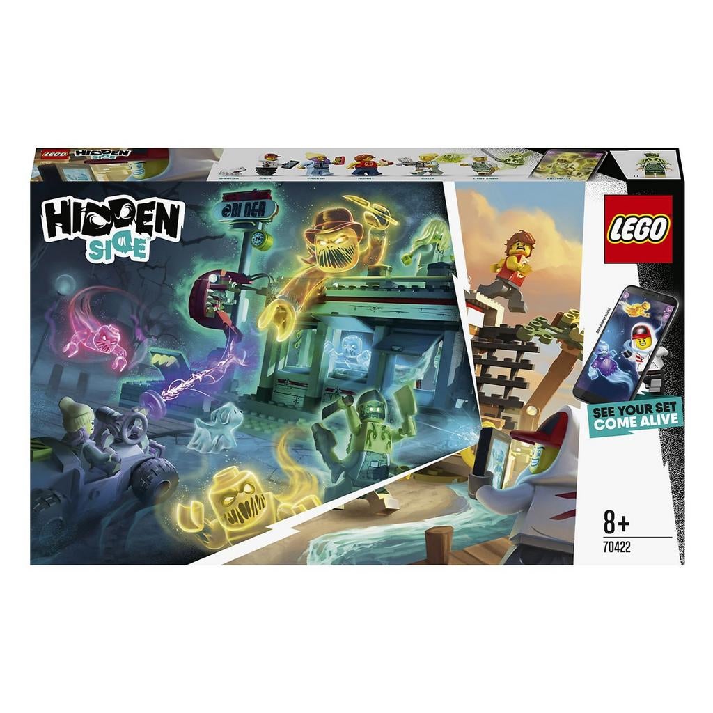 Lego hidden side 70422, aanval op garnalententje, de set is