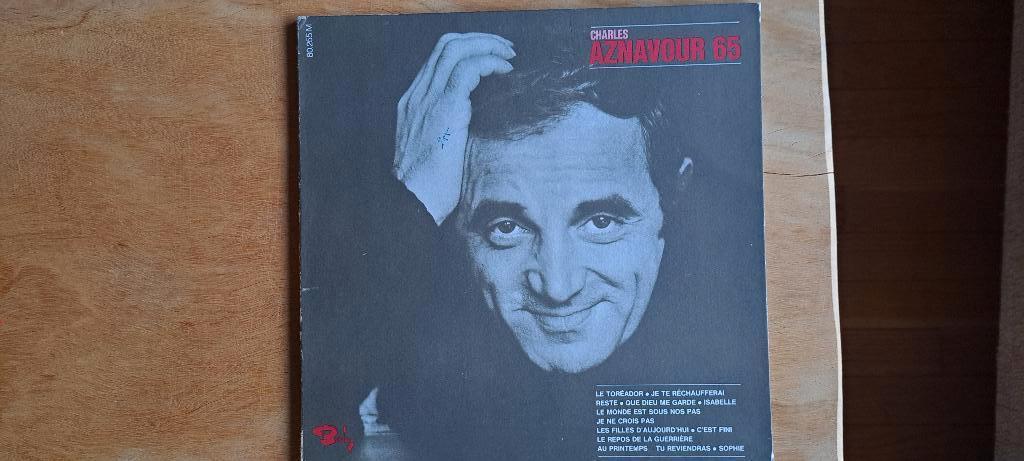 Lp CHARLES AZNAVOUR, Ophalen of Verzenden, Gebruikt