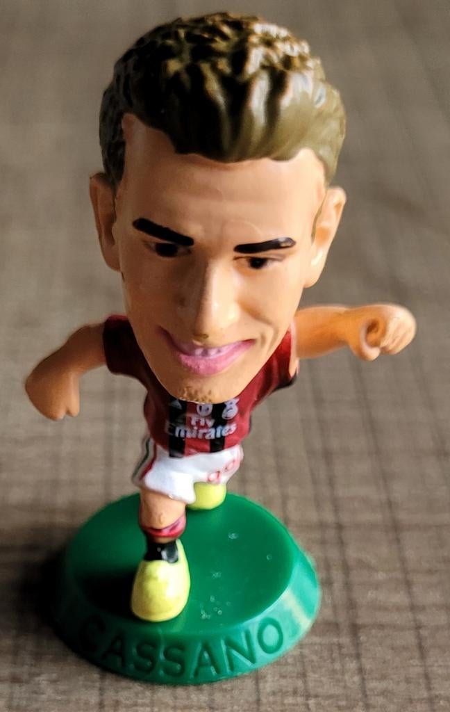 Voetbalpoppetje: Cassano (Italië), Ophalen of Verzenden, Zo goed als nieuw, Beeldje of Poppetje
