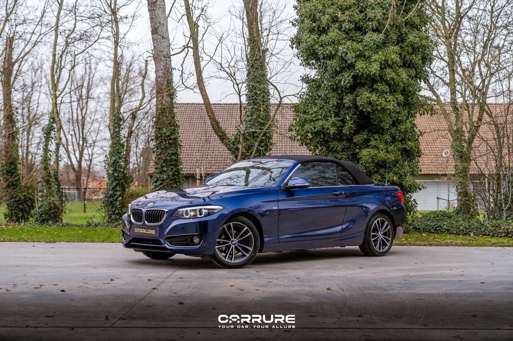 BMW 218 i CABRIO SPORT LINE, Euro 6, Cabriolet, 5 portes, 5 places