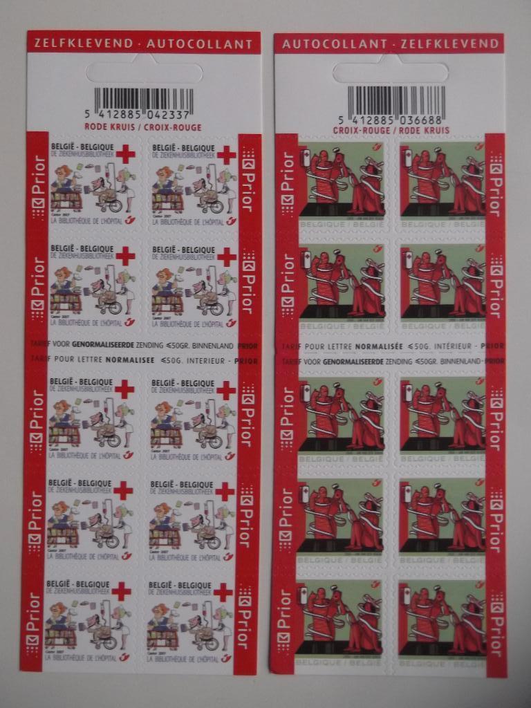 20 zegels Rode Kruis - 20 timbres Croix-Rouge, Enlèvement ou Envoi, Non oblitéré, Timbre-poste, Croix-Rouge