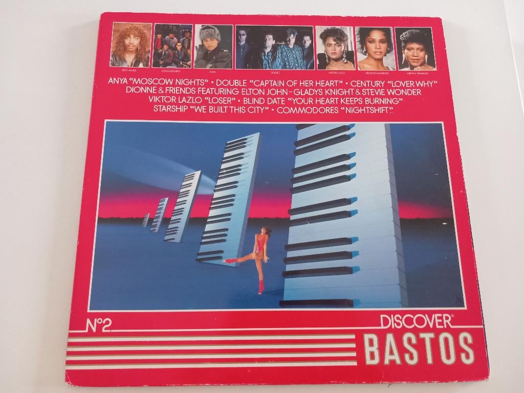 LP en vinyle Discover Bastos N2 Pop Rock 80s Soul, Enlèvement ou Envoi, 12 pouces