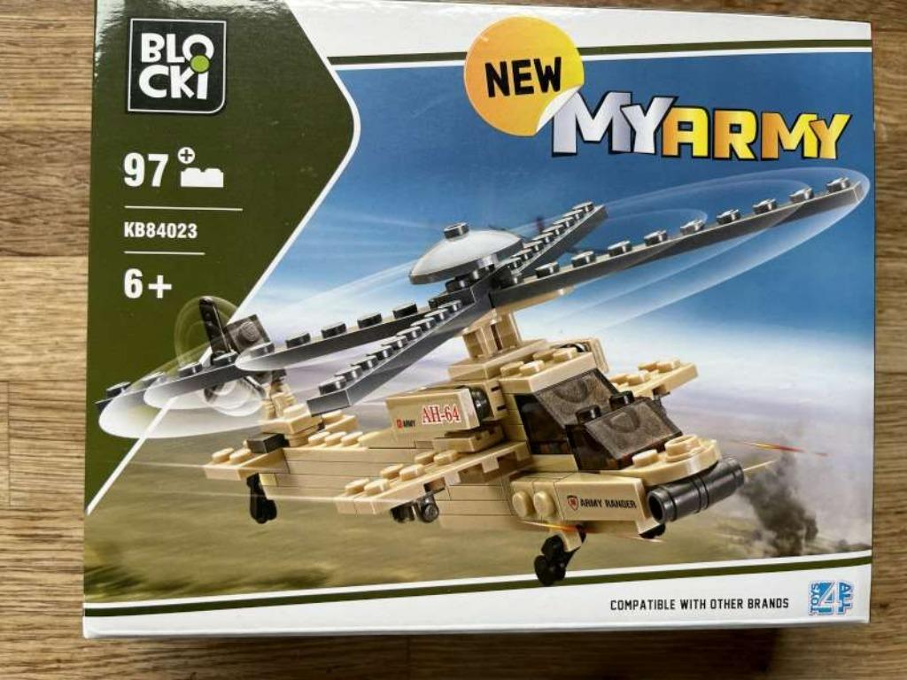 3 blocki bouwdozen uit de reeks MyArmy, Kinderen en Baby's, Speelgoed | Duplo en Lego, Ophalen, Nieuw, Complete set