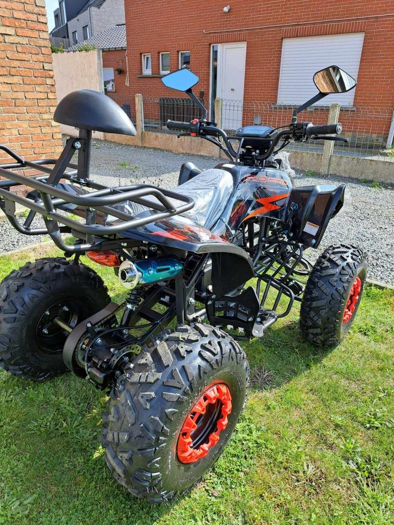 QUADS 125C benz en electrisch 1200w zijn nieuw met garantie, 125 cc, 11 kW of minder, 1 cilinder