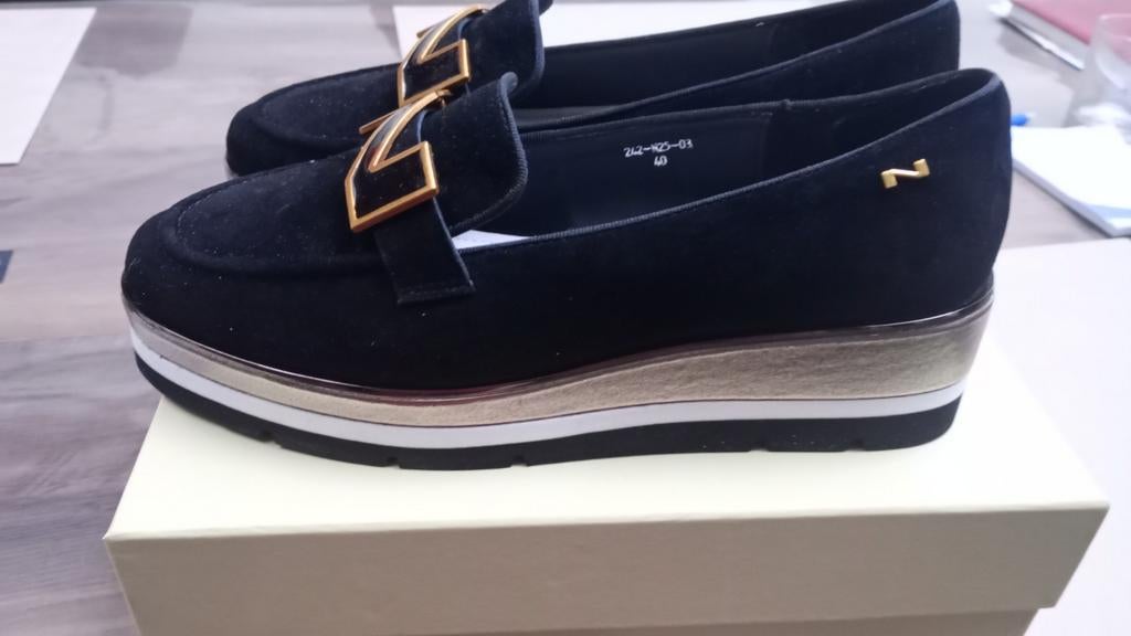 Damesschoenen nathan, Ophalen, Zwart