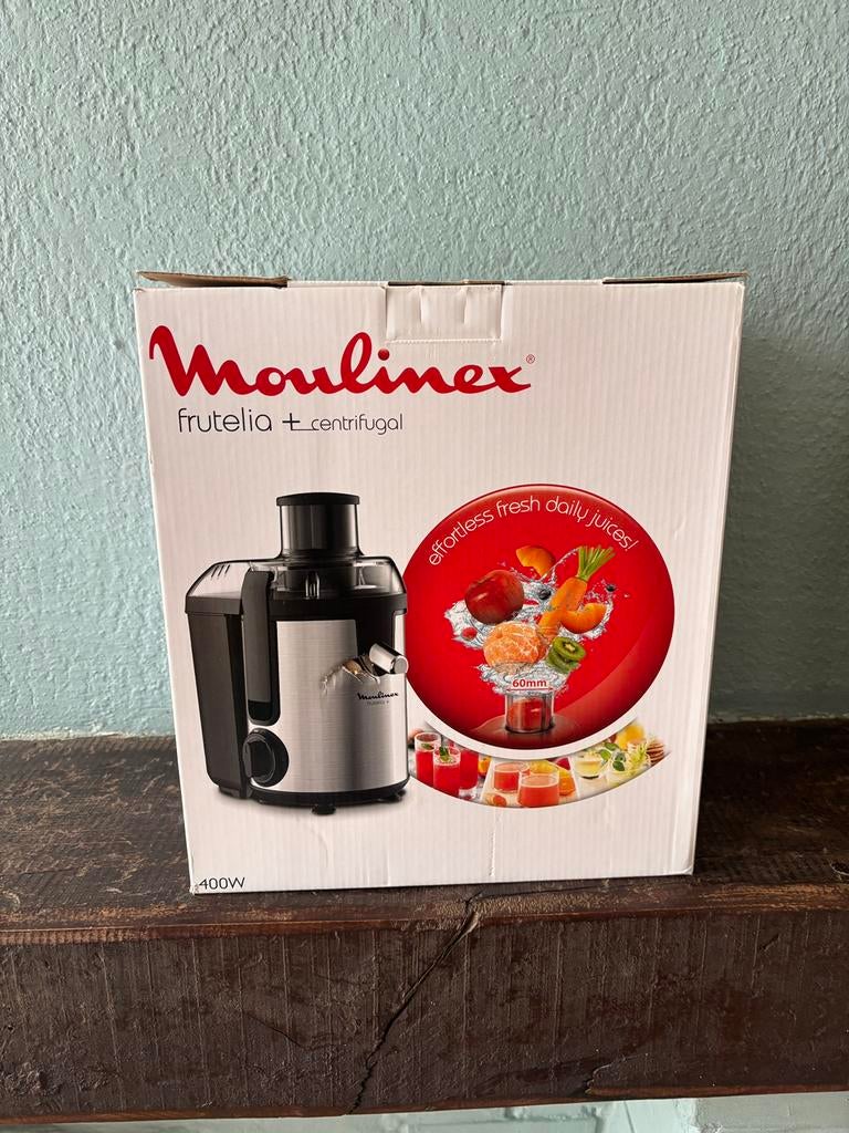 Moulinex Frutelia centrifuge (NIEUW), Neuf, Résiste au lave-vaisselle, Enlèvement ou Envoi, 1 à 2 litres