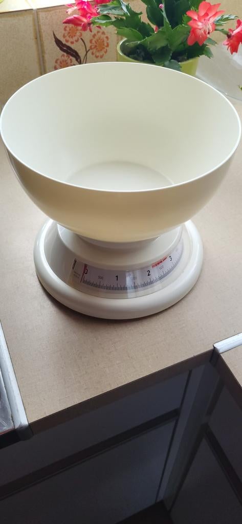 Balance de cuisine avec bol, EKS, jusqu'à 5 kg, Moins de 10 kg, Analogique, Balance de cuisine, Enlèvement