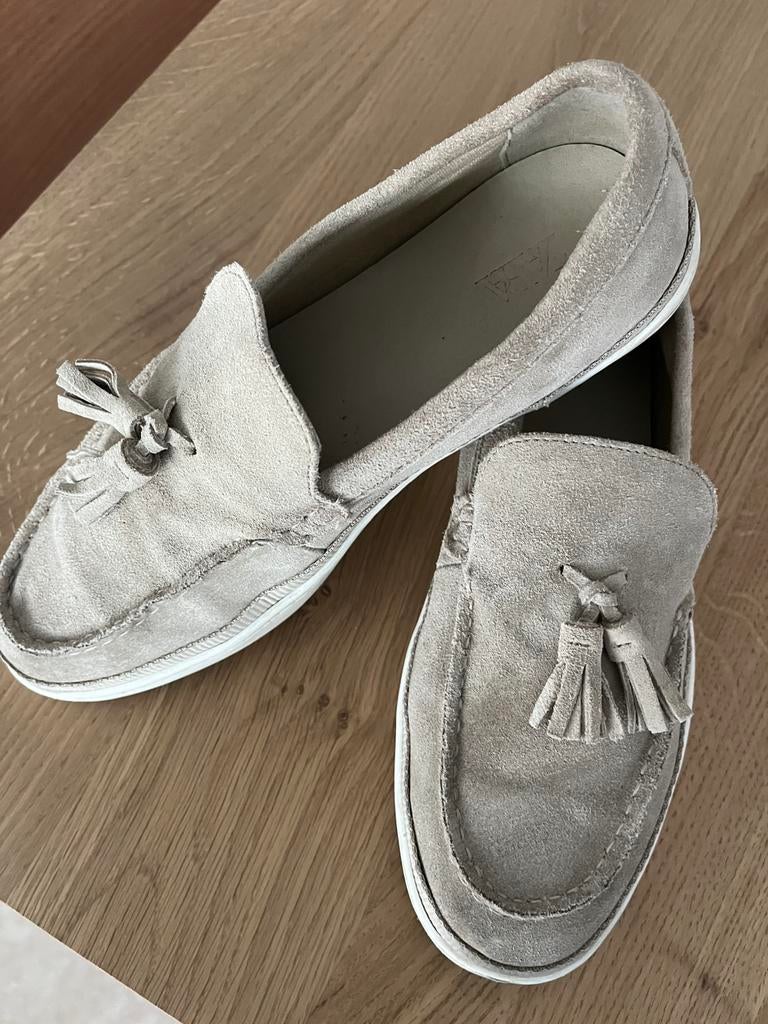Beige mocassins heren maat 40 Zara, Vêtements | Hommes, Chaussures, Espadrilles et Mocassins, Autres couleurs, Comme neuf, Enlèvement ou Envoi