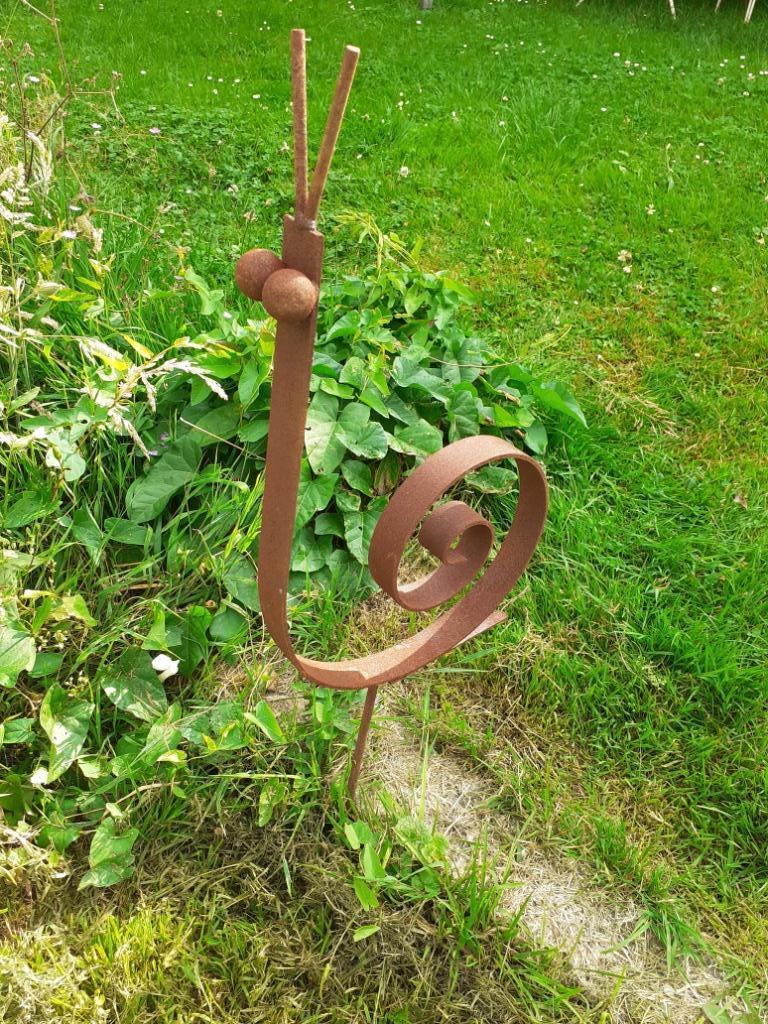PRACHTIGE SMEEDIJZEREN SLAK, Tuin en Terras, Tuinstekers, Ophalen of Verzenden, Nieuw