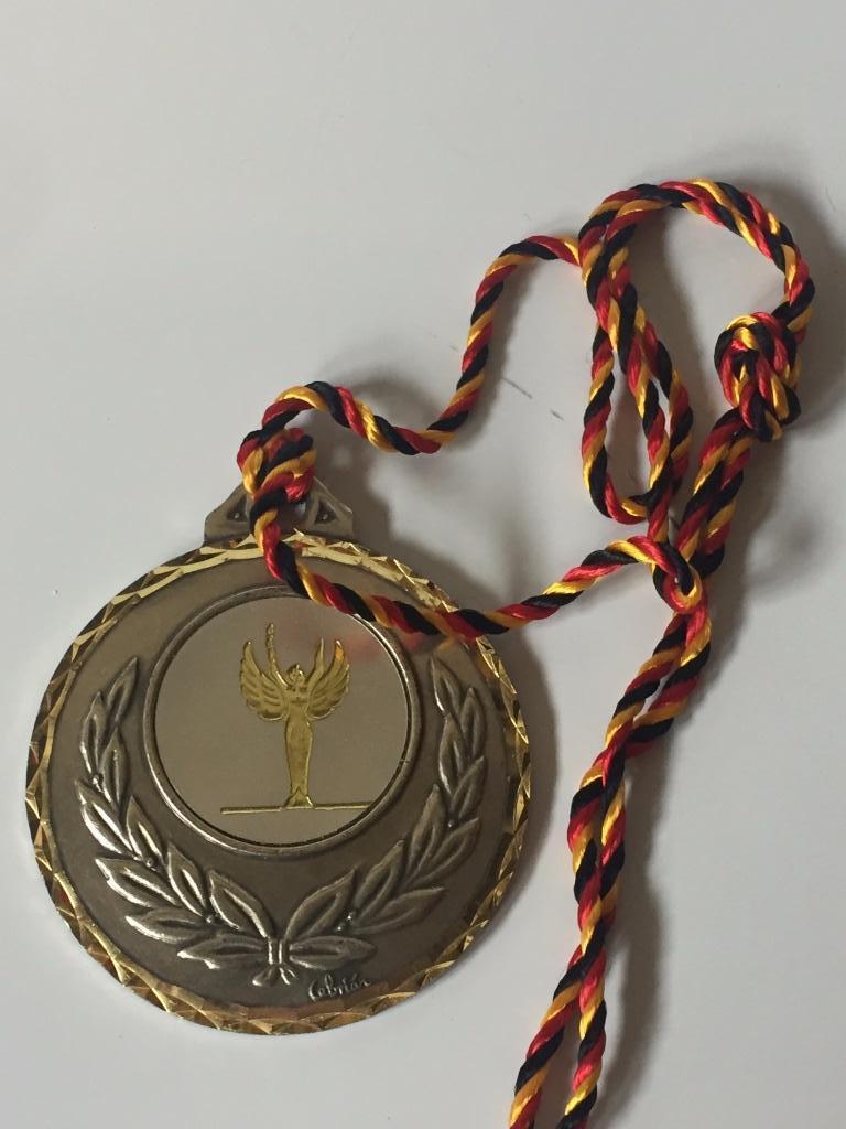 Medaille gemeente Brakel, 5 cm dia, 15g, messing/geel koper, Ophalen of Verzenden, Overige materialen