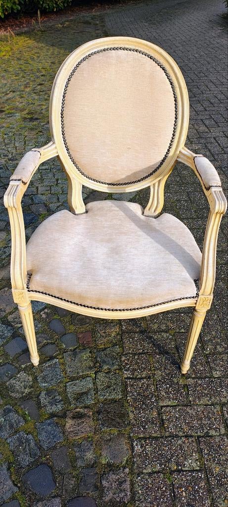 Fauteuil de style Louis 16, Antiquités & Art, Antiquités | Meubles | Chaises & Canapés, Enlèvement