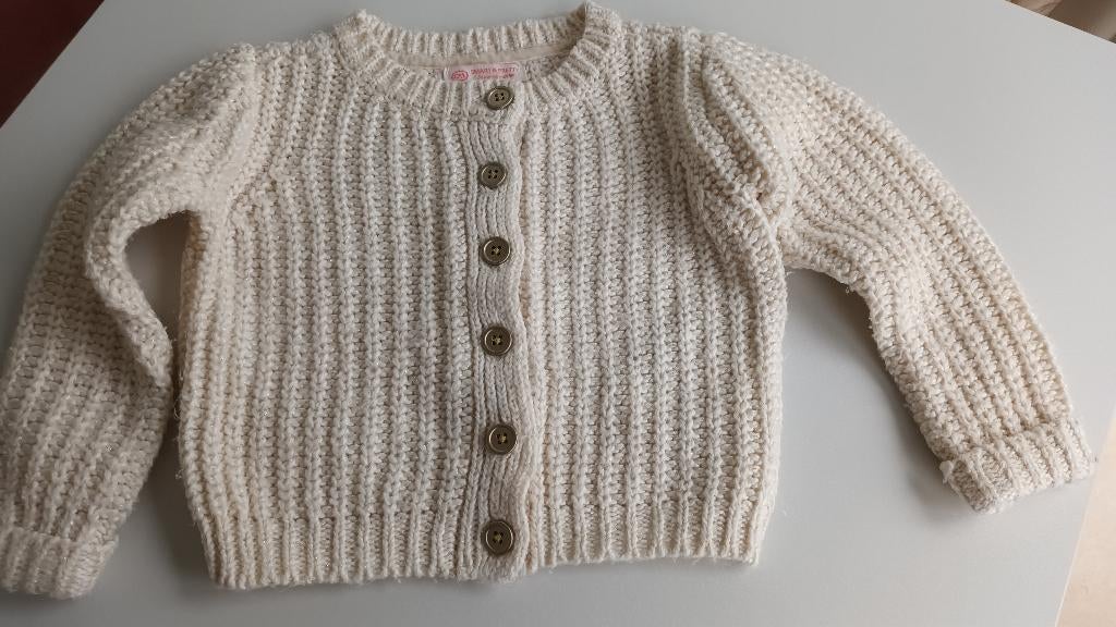 cardigan - tricoté - Taille 92, Enfants & Bébés, Vêtements enfant | Taille 92, C&A, Enlèvement ou Envoi, Pull ou Veste, Utilisé