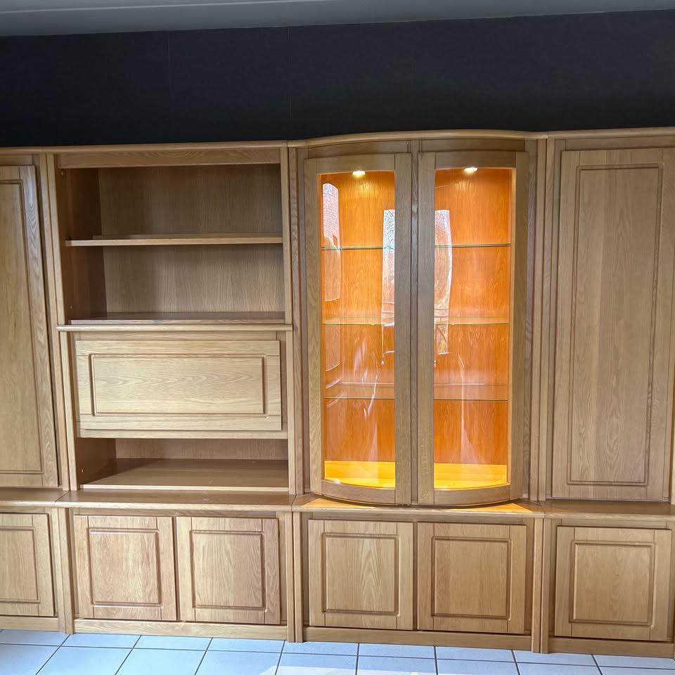 Meubles de salon en chêne, Ophalen, Gebruikt, Eikenhout