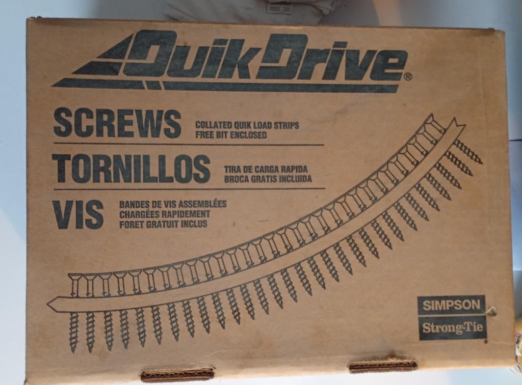 GYPROC Quick Drive Simpson-schroef, Doe-het-zelf en Bouw, Ophalen, Nieuw, Minder dan 50 mm, Schroeven