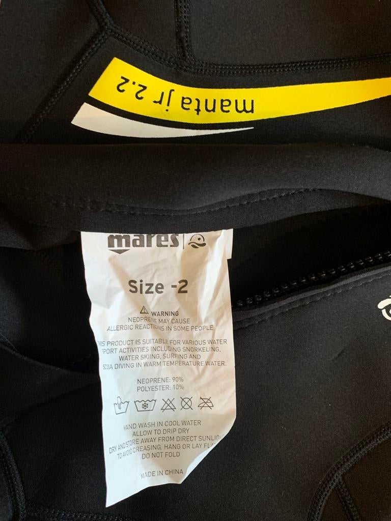 Mares Shorty junior, Wetsuit, Kind, Ophalen of Verzenden, Zo goed als nieuw