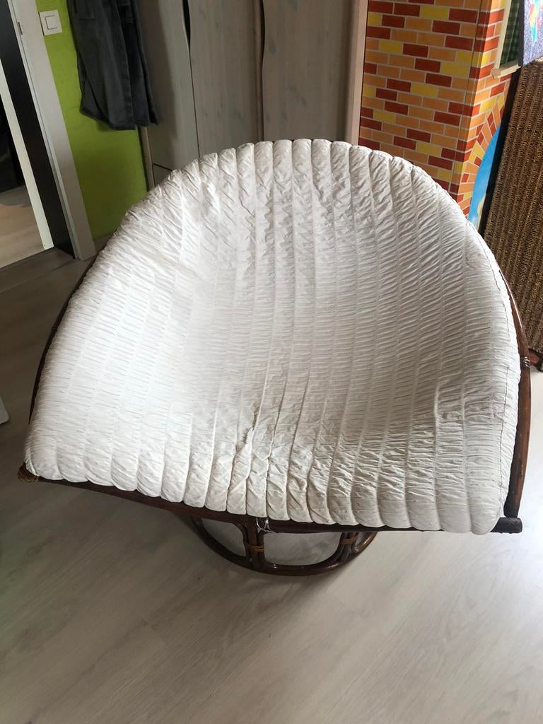 Rotan Relaxzetel, Antiek en Kunst, Ophalen