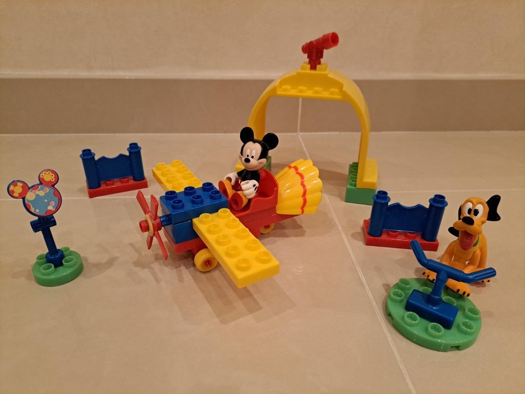 Megabloks Mickey Mouse Clubhouse - Mickey's plane adventure, Kinderen en Baby's, Ophalen, Gebruikt, Megabloks