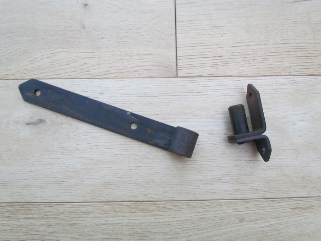 Charnières de volets avec pivot., Bricolage & Construction, Enlèvement ou Envoi, Utilisé, Moins de 50 mm, Autres types