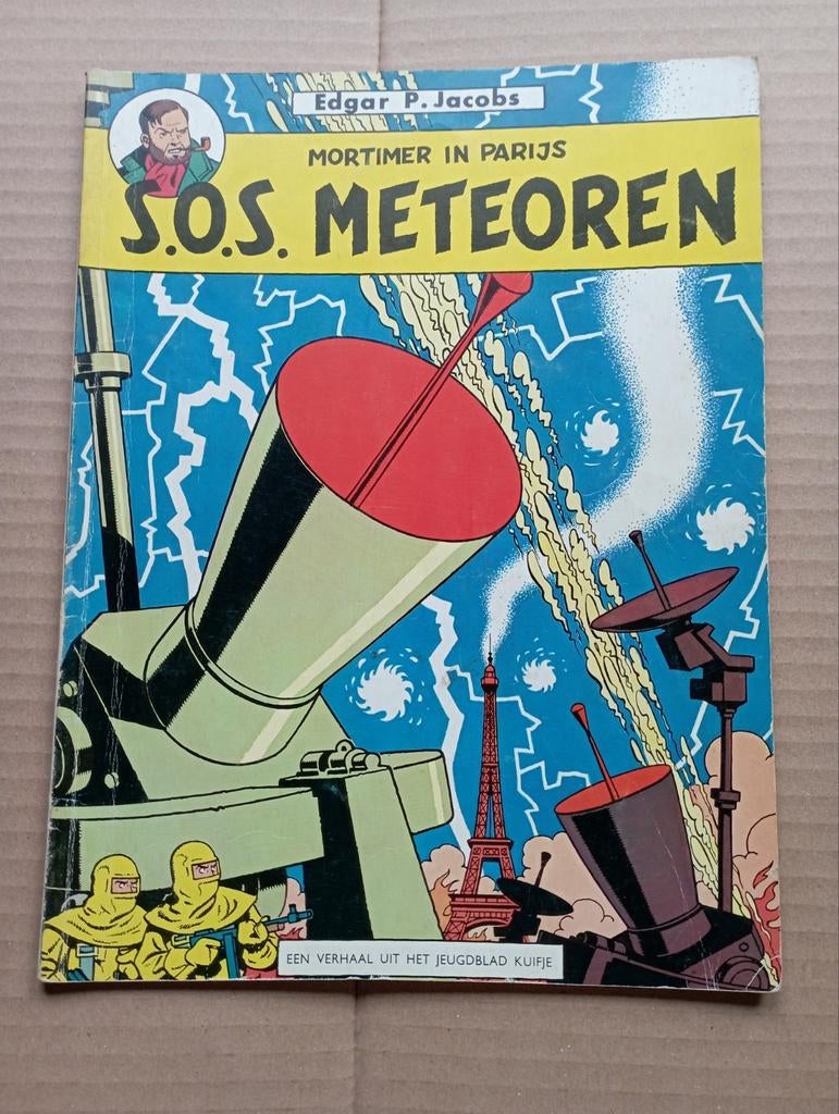 Mortimer in Parijs S.O.S. meteoren - Edgar P. Jacobs (1959), Enlèvement ou Envoi, Edgar P. Jacobs, Une BD, Utilisé